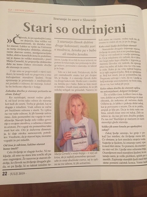 Marja Černelič, revija misterji,
